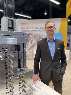 Figure 2: Derrick Hennebicque, product manager, hot runners, Husky Technologies Figure 2: Derrick Hennebicque, product manager, hot runners, Husky Technologies