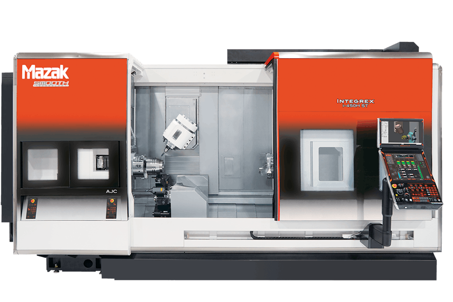 Figure 6: The Integrex i-450H combines turning and machining.