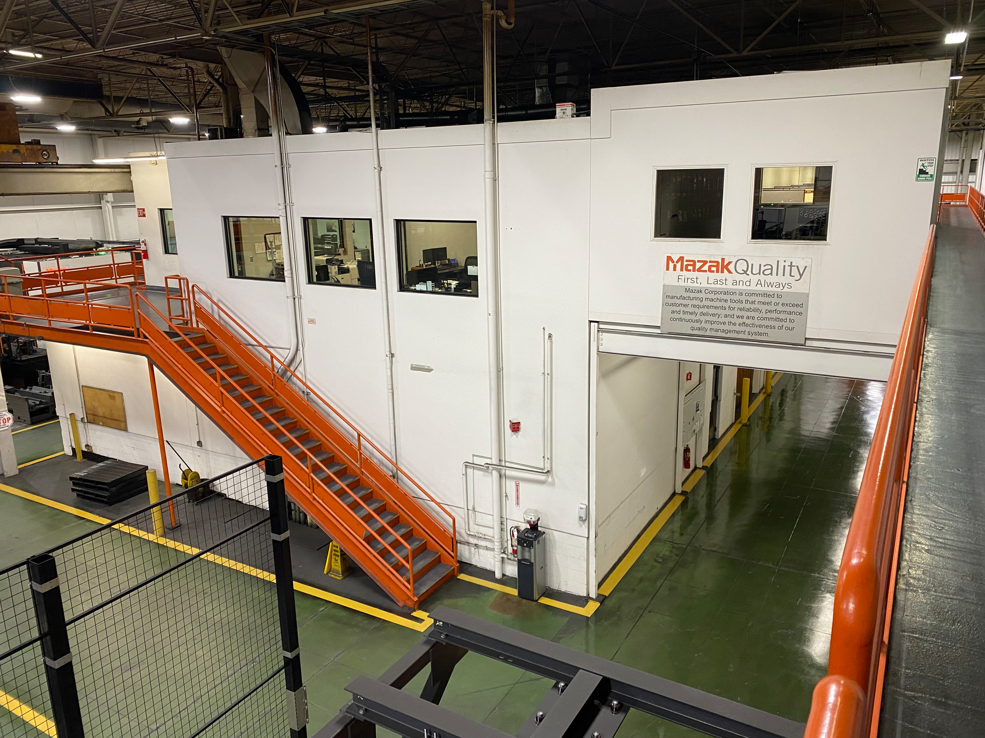Figure 1: Mazak machines are used to build Mazak machines in the iSmart Factory in Florence, Kentucky.