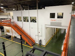 Figure 1: Mazak machines are used to build Mazak machines in the iSmart Factory in Florence, Kentucky. Figure 1: Mazak machines are used to build Mazak machines in the iSmart Factory in Florence, Kentucky.