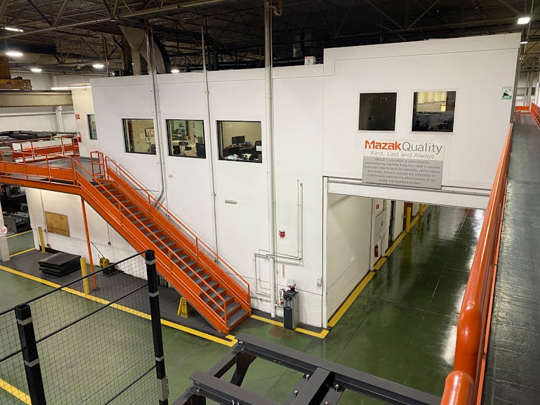 Figure 1: Mazak machines are used to build Mazak machines in the iSmart Factory in Florence, Kentucky.