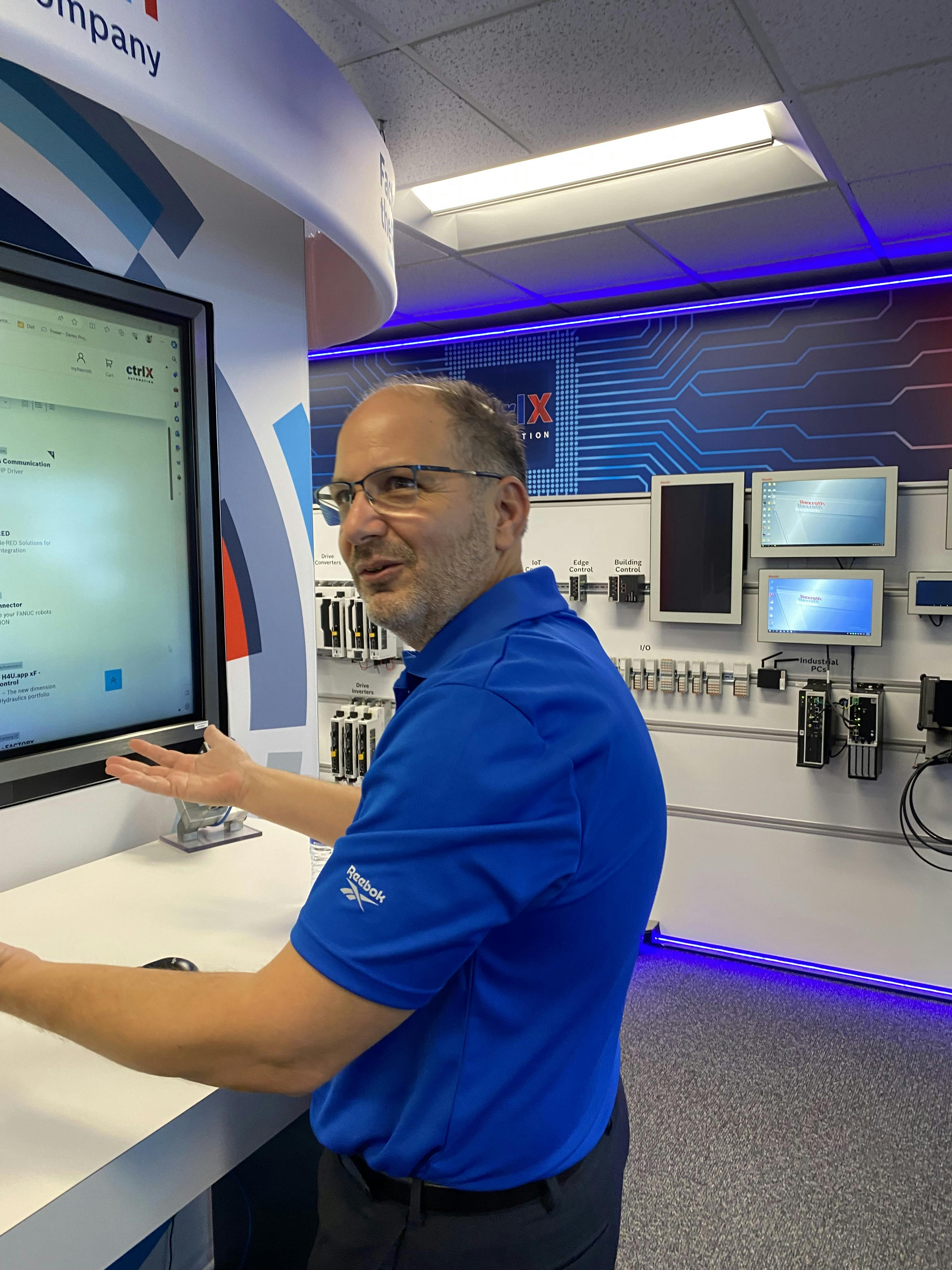 Figure 1: Dave Cameron, Bosch Rexroth director of sales