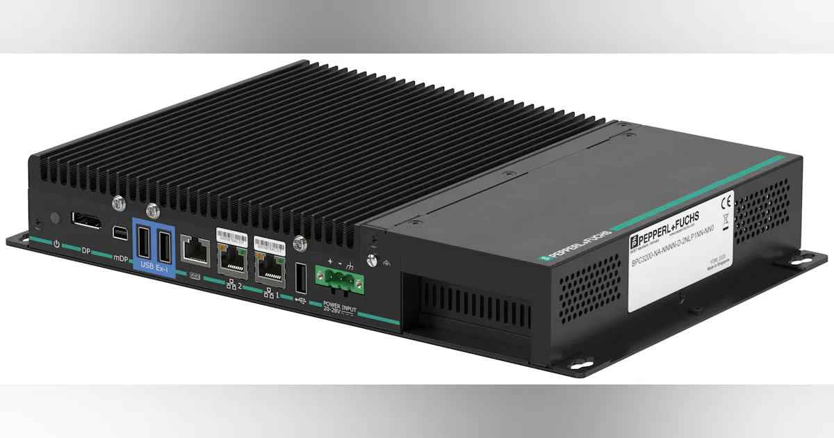 Pepperl+Fuchs BPC3200 Box PC | Control Design