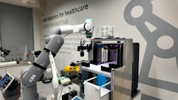 Figure 1: Integrating robots with laboratory instrument management software could accelerate automation adoption.