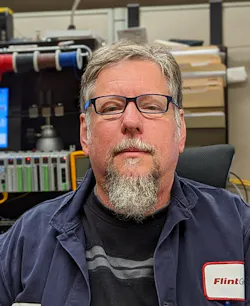 Larry Stepniak, electrical engineer, Flint Group Larry Stepniak, electrical engineer, Flint Group