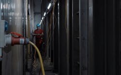 Figure 2: An absolute must was updating the safety technology and sensors and modernizing the drive and positioning systems. Figure 2: An absolute must was updating the safety technology and sensors and modernizing the drive and positioning systems.