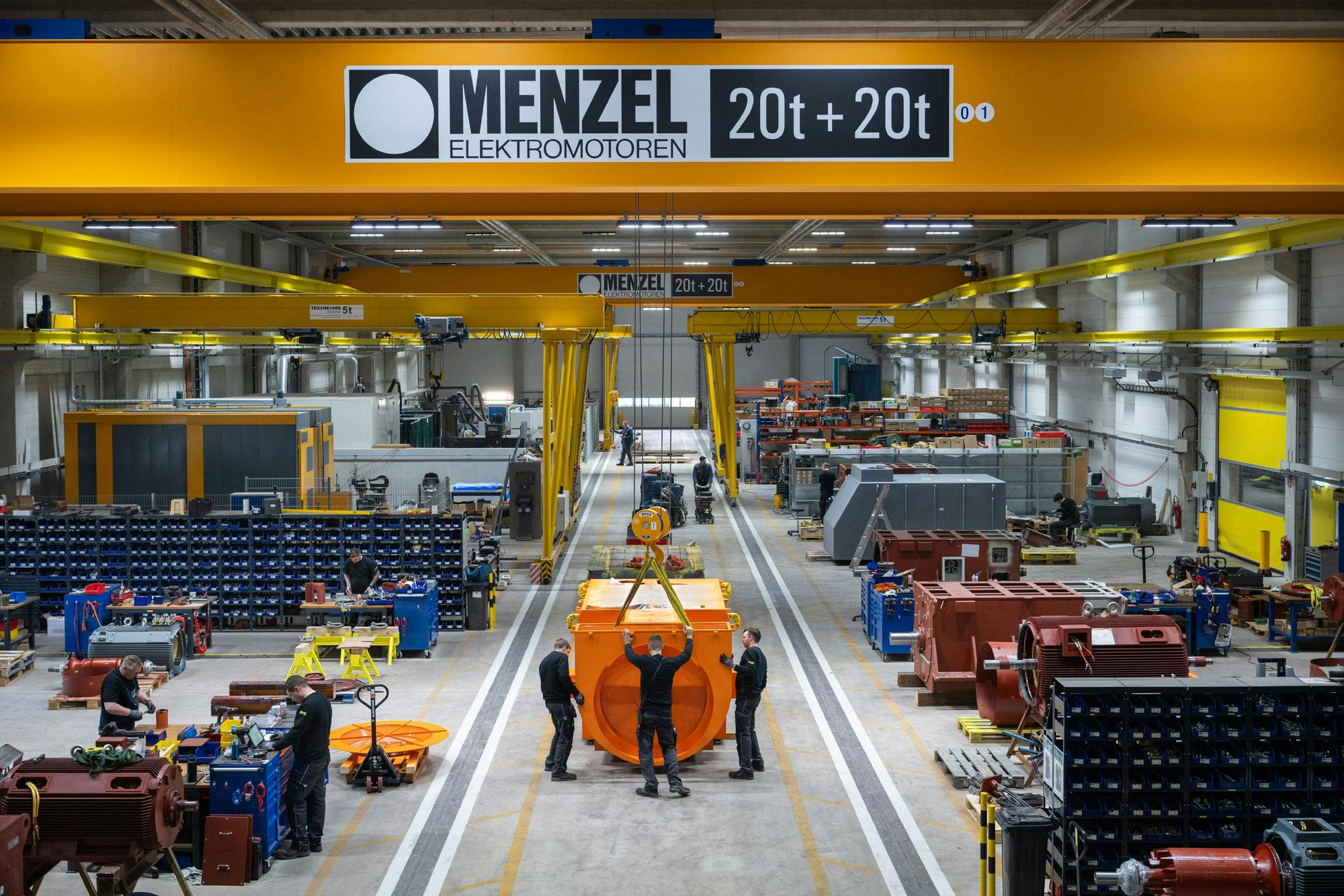 Menzel Elektromotoren has found a suitable location for a new factory building with state-of-the-art equipment in Hennigsdorf, just outside Berlin.