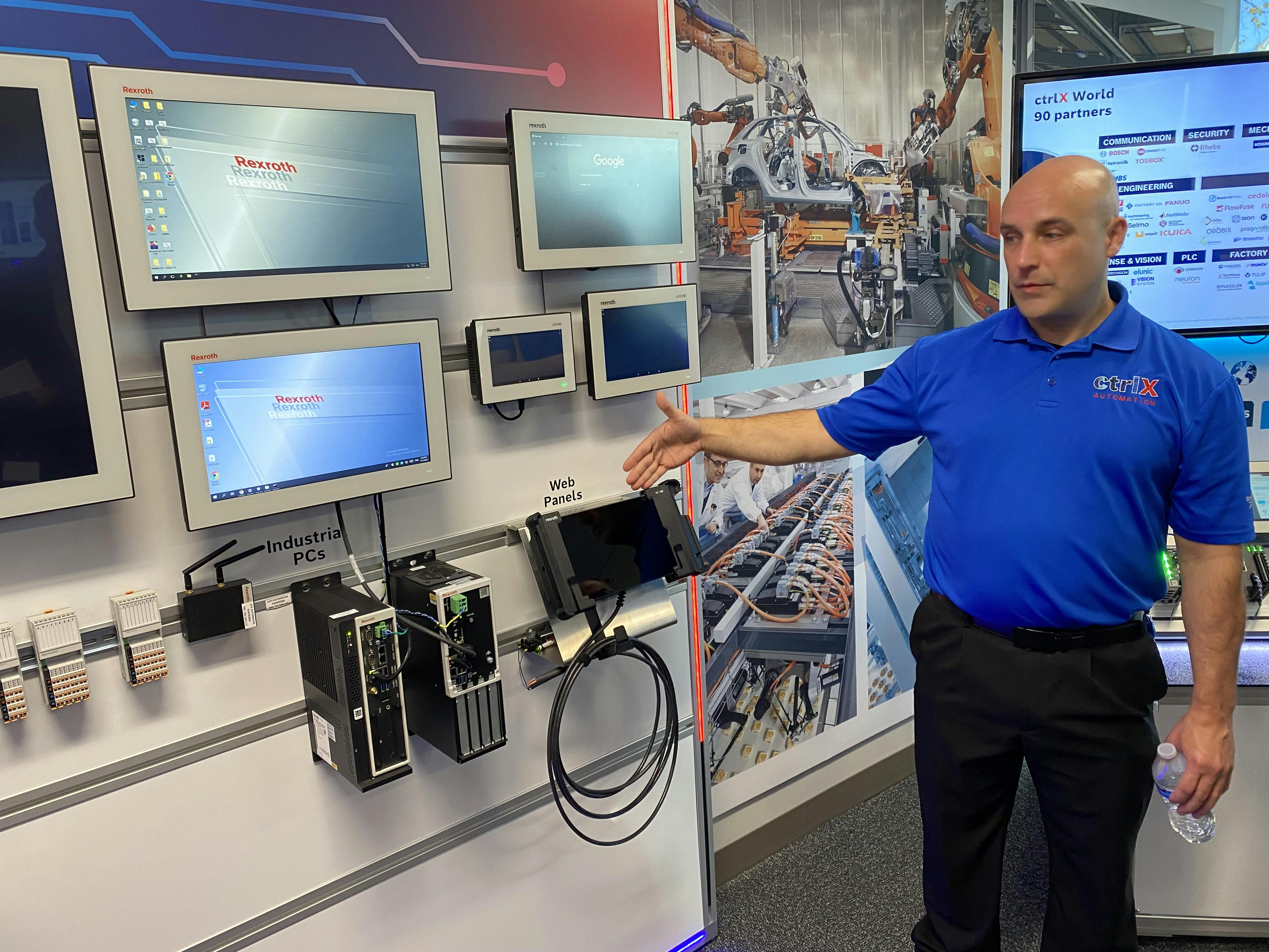 Ed Polzin, product manager, controls, Bosch Rexroth
