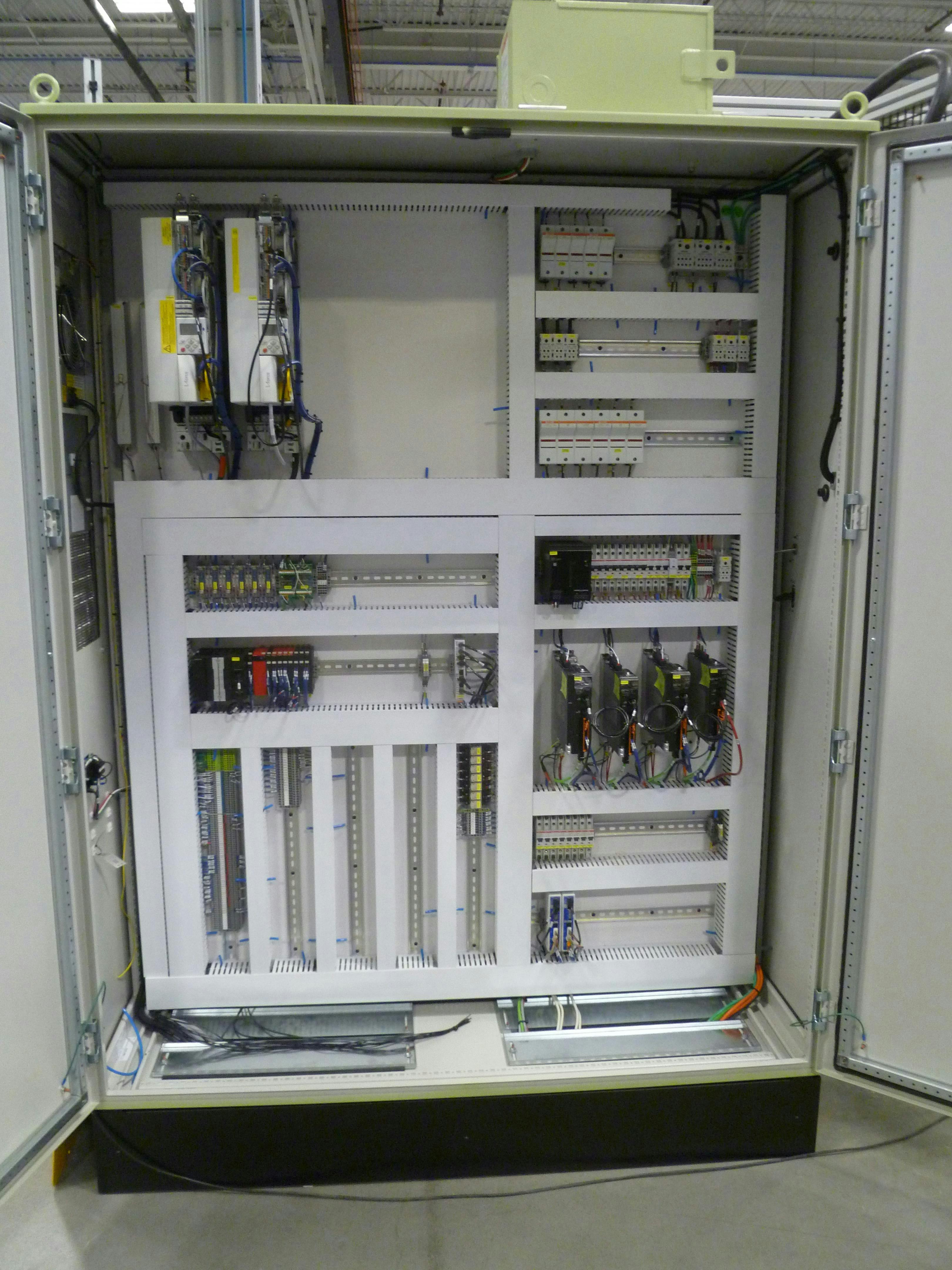 Figure 3: Moving toward devices that communicate with the programmable logic controller (PLC) and other components through varying communication protocols such as Ethernet IP, EtherCAT and Profinet helps to reduce time to market.