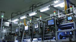 Figure 5: Individuals can see status and colors of light towers remotely, without even being in the facility, if necessary, allowing them to better monitor multiple or large facilities. Figure 5: Individuals can see status and colors of light towers remotely, without even being in the facility, if necessary, allowing them to better monitor multiple or large facilities.