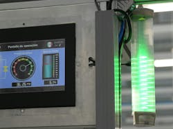 Figure 7: The biggest benefit of using a stacklight is its ability to provide visual indication and status information in industrial environments. Figure 7: The biggest benefit of using a stacklight is its ability to provide visual indication and status information in industrial environments.