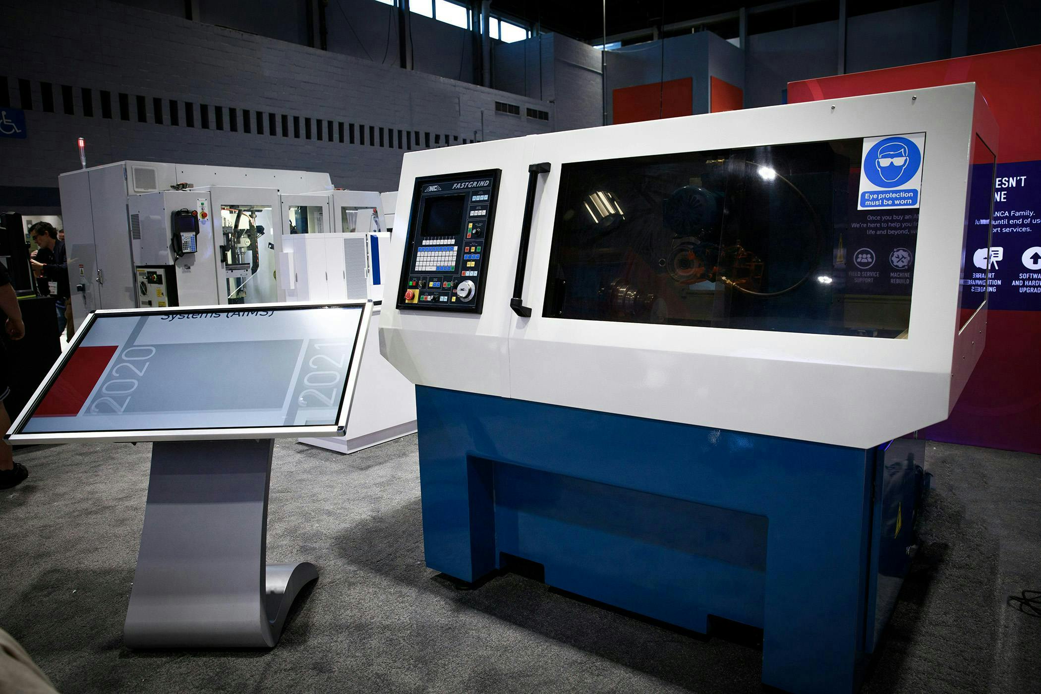 Figure 1: A refurbished TG4 was a nostalgic nod to ANCA’s technological journey.