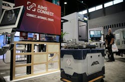 Figure 3: ANCA Integrated Manufacturing System (AIMS) enables the integration of different machines, offering full control over all processes and workflows. Figure 3: ANCA Integrated Manufacturing System (AIMS) enables the integration of different machines, offering full control over all processes and workflows.