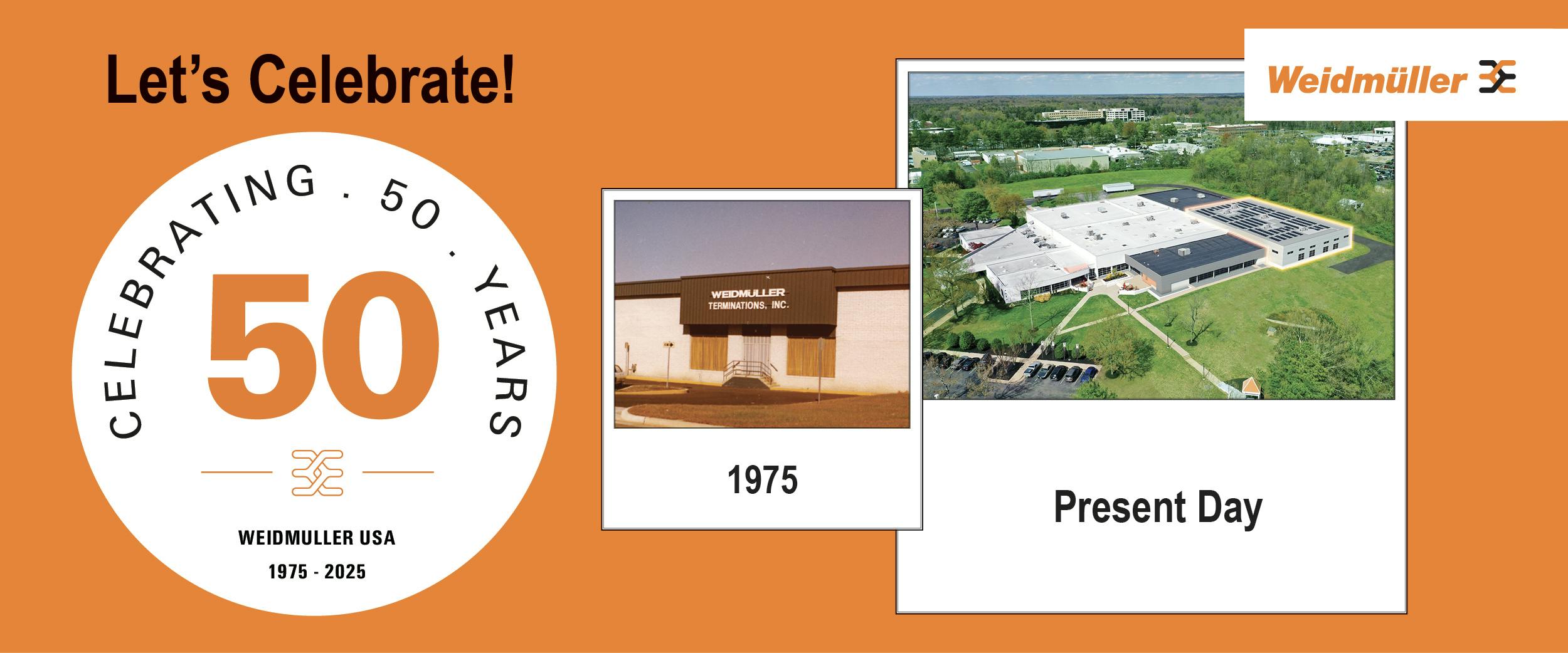 Celebrating 50 years of Weidmuller