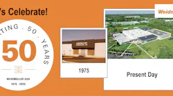 Celebrating 50 years of Weidmuller