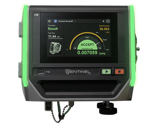 Sentinel IX5 leak test platform