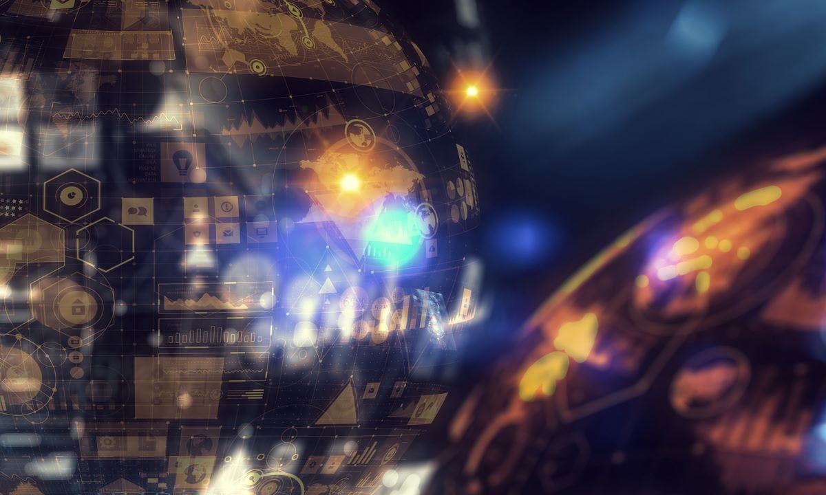 Innovative technology background