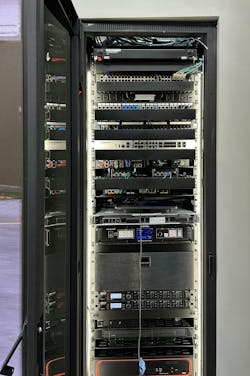 The system features CBRS spectrum deployment in the 3.55 GHz-3.7 GHz range, a security framework developed with the MxD Cybersecurity Institute, proprietary cybersecurity built on 3GPP standards, NIST framework compliance and zero-trust principles and air-gap protection for network segmentation. The system features CBRS spectrum deployment in the 3.55 GHz-3.7 GHz range, a security framework developed with the MxD Cybersecurity Institute, proprietary cybersecurity built on 3GPP standards, NIST framework compliance and zero-trust principles and air-gap protection for network segmentation.