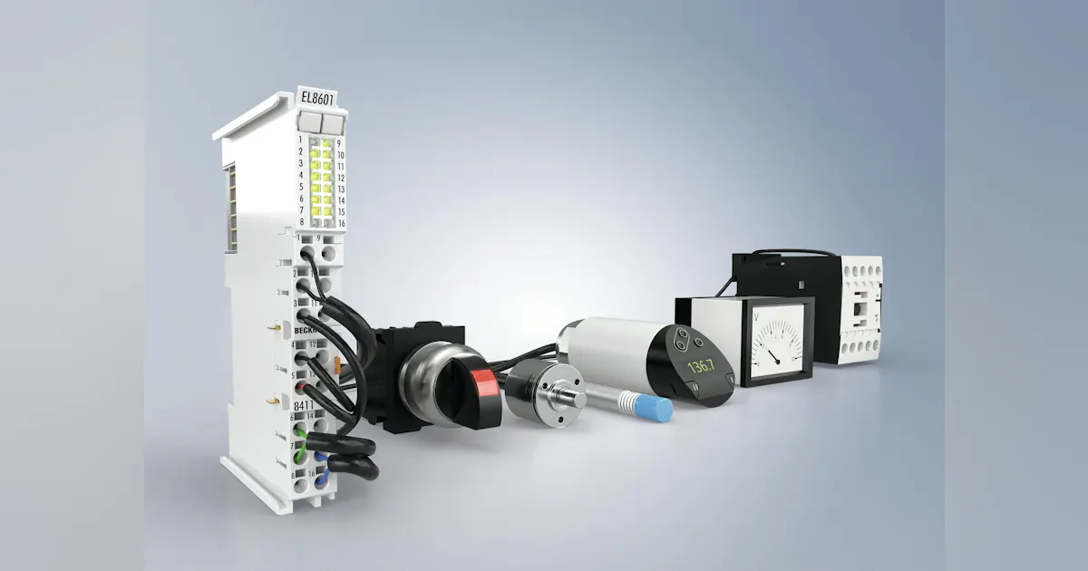 Beckhoff Ads Router Beckhoff EtherCAT terminal | Control Design