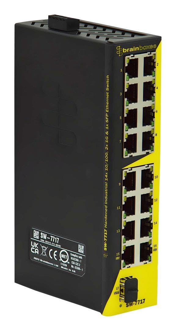 Newark SW-7717 14x 10/100, 2x 1G & 1x SFP Ethernet switch