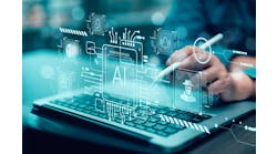 Programmer people working laptops or smartphones with AI, artificial intelligence software engineer coding on laptop computers with technology icons and binary code, big data, AI bot digital machine Programmer people working laptops or smartphones with AI, artificial intelligence software engineer coding on laptop computers with technology icons and binary code, big data, AI bot digital machine