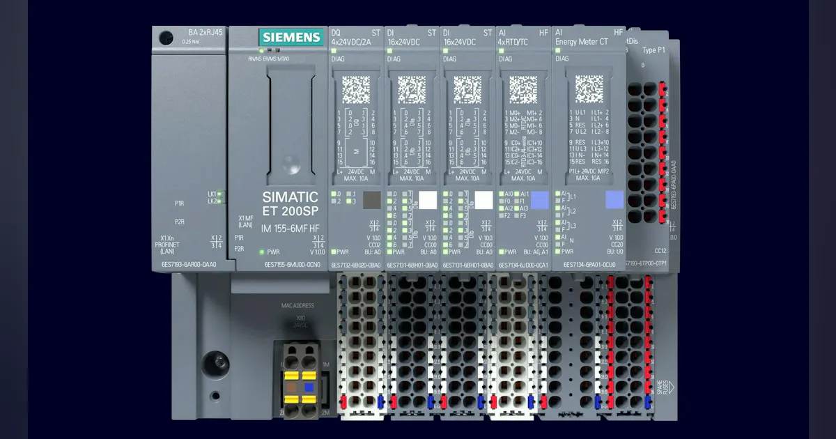 Siemens I/O system | Control Design