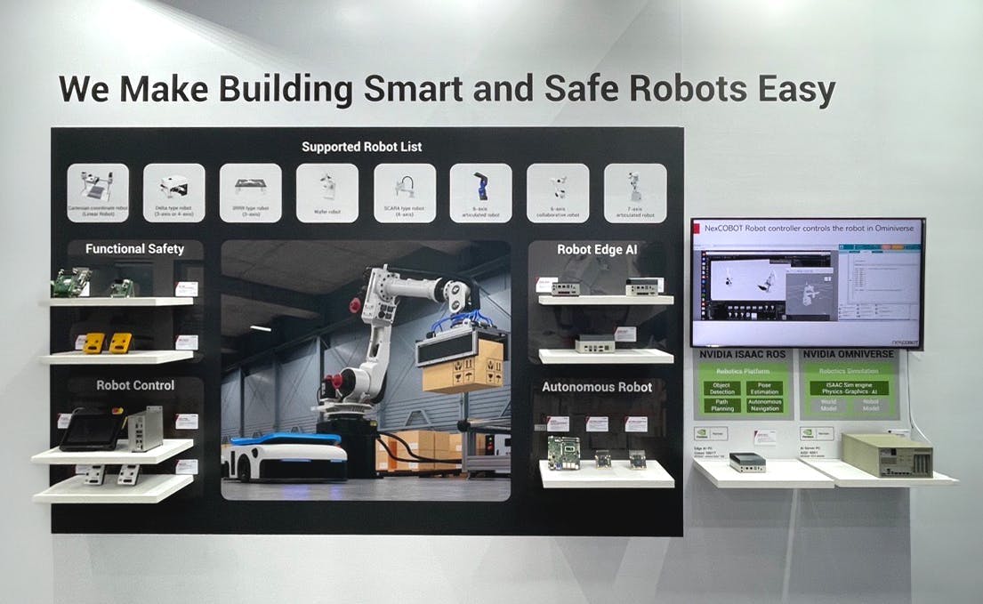 Figure 2: NexCOBOT aims to reduce development time and enhance production efficiency through modularity. Figure 2: NexCOBOT aims to reduce development time and enhance production efficiency through modularity.