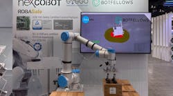NexCobot in collaboration with German partner Sysgo and BotFellows has developed a high-safety-level robotic dynamic safety collaboration space. NexCobot in collaboration with German partner Sysgo and BotFellows has developed a high-safety-level robotic dynamic safety collaboration space.