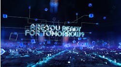 Are You Ready For Tomorrow - businessman working with virtual reality at office. Are You Ready For Tomorrow - businessman working with virtual reality at office.