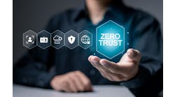 Zero trust security concept Zero trust security concept