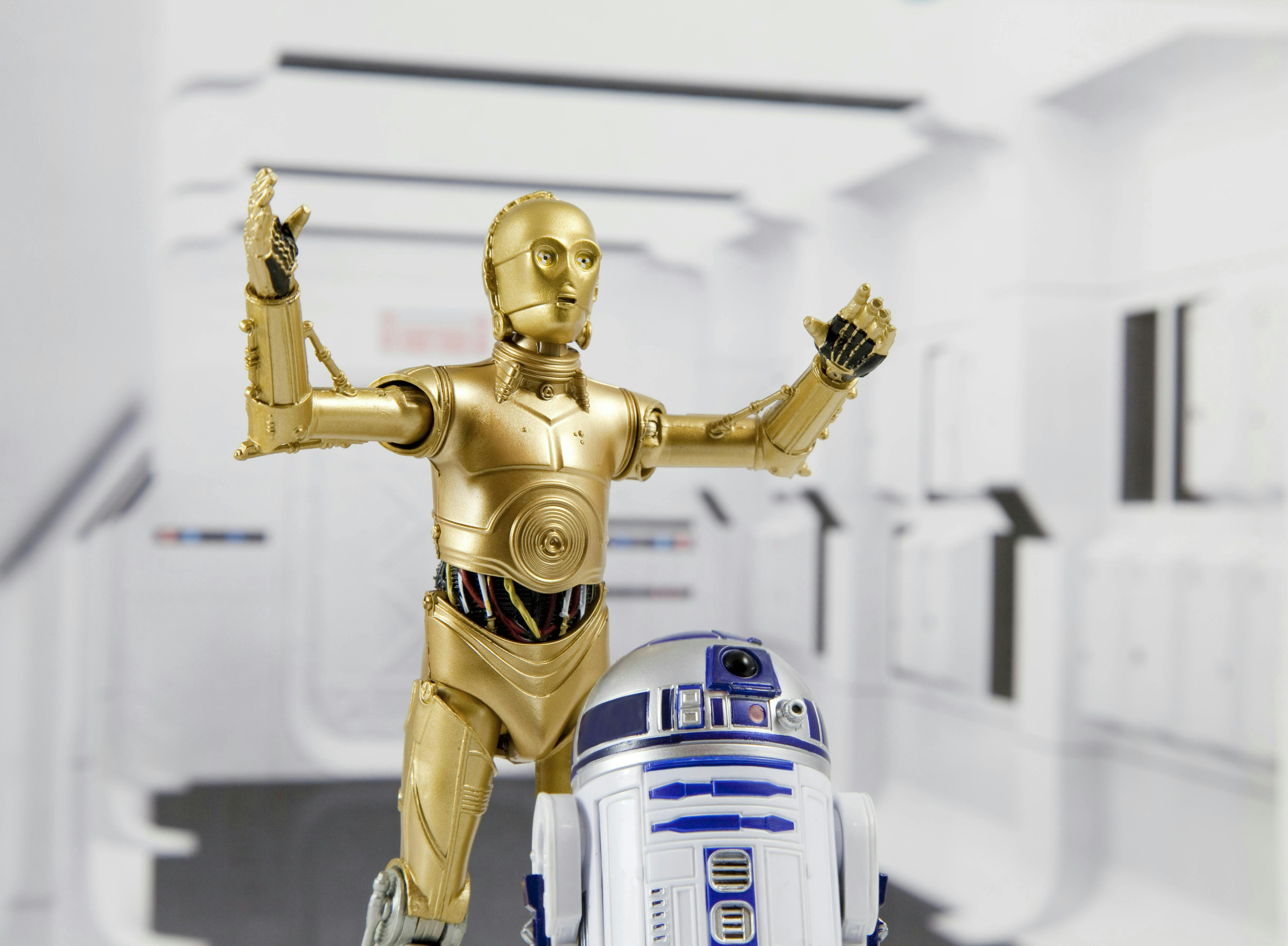 Figure 1: C-3PO and R2-D2 seem intelligent and capable because the robots are actually people dressed up in metal suits. Figure 1: C-3PO and R2-D2 seem intelligent and capable because the robots are actually people dressed up in metal suits.