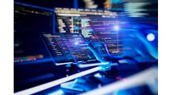 An abstract screen of a software developer's programming code An abstract screen of a software developer's programming code