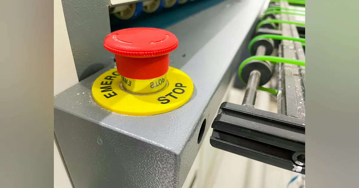 Stop Event Software programming for safe and efficient recovery from e-stop events ...