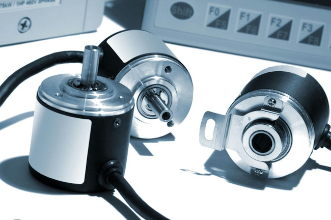 Industrial incremental encoders (colorized)