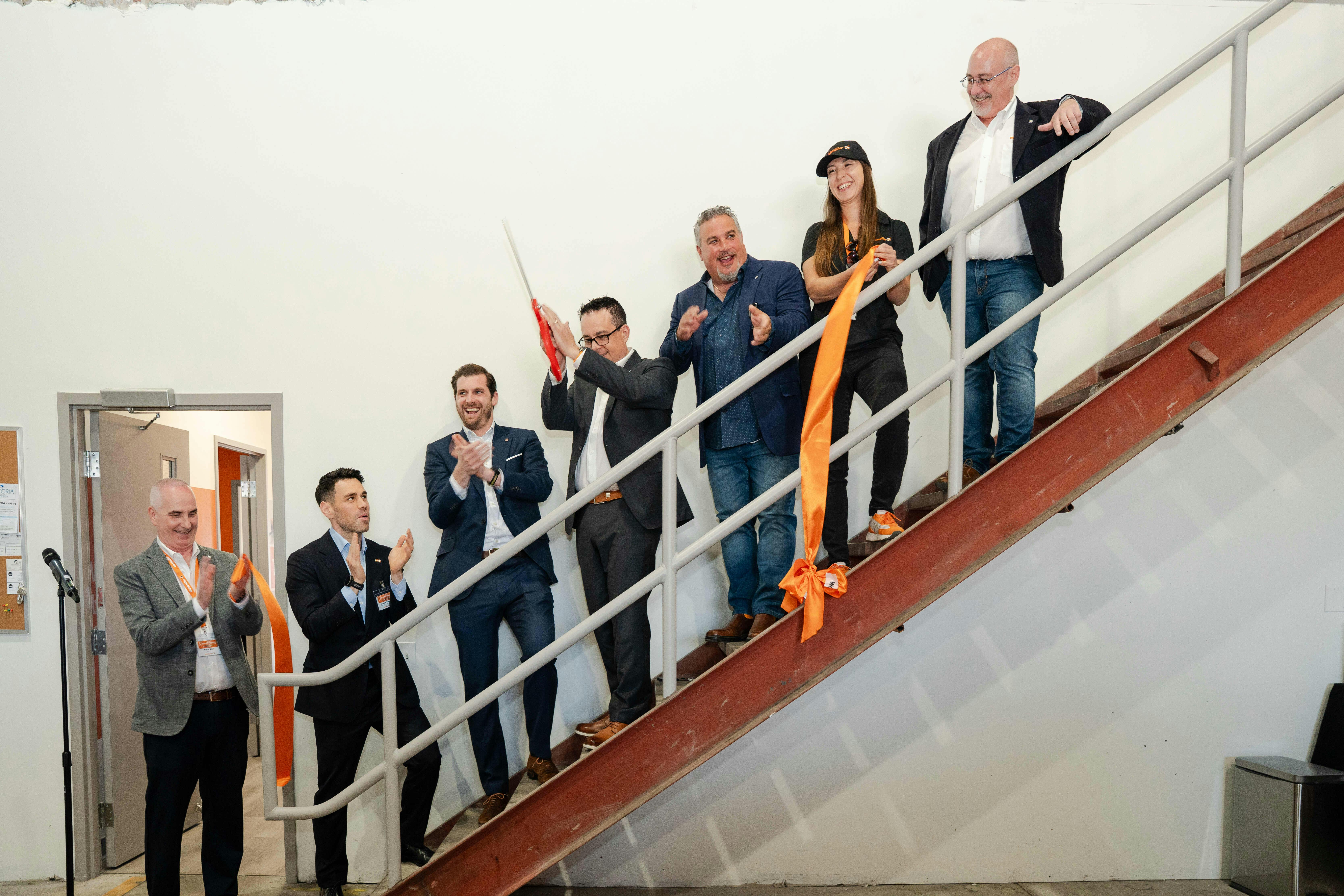 Weidmuller team at the Canada office