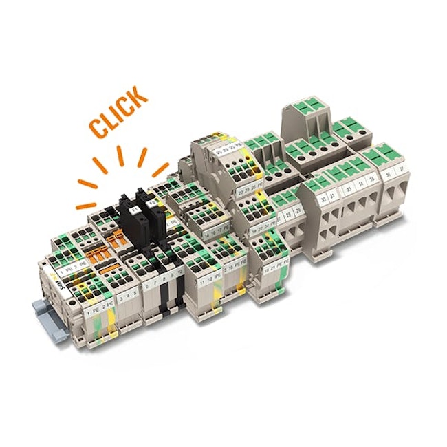 Weidmuller terminal block connection technology