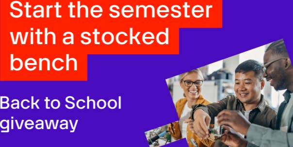 DigiKey Back to School Giveaway