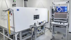 The 2-ton dead load testing machine includes a load cell magazine, full automation and digital connection to the production network. The 2-ton dead load testing machine includes a load cell magazine, full automation and digital connection to the production network.