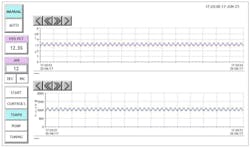 Figure 6: The Pump page indicates volumetric flow, as well as the actual cooling effect in Watts. Figure 6: The Pump page indicates volumetric flow, as well as the actual cooling effect in Watts.