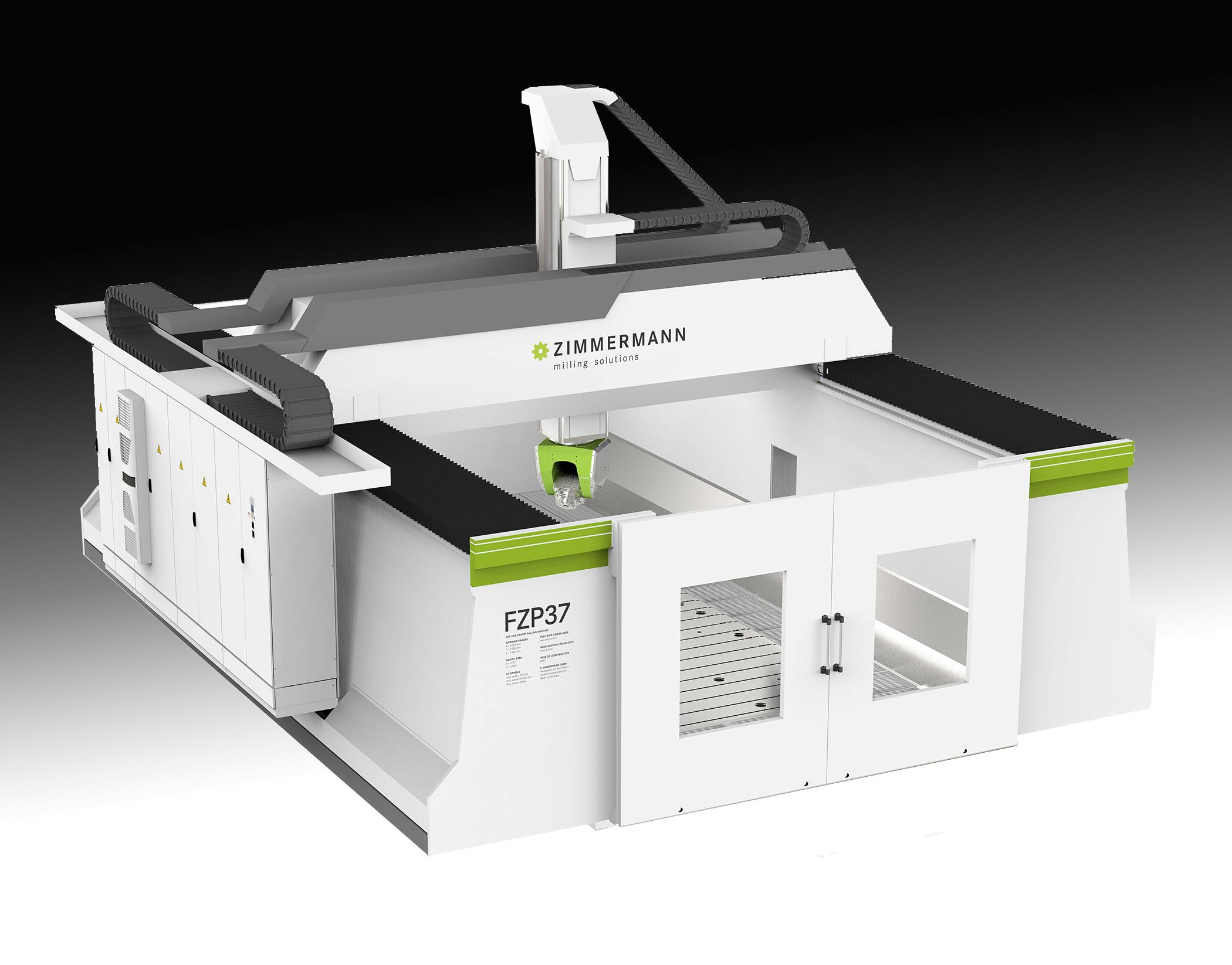 Zimmermann's FZP37 gantry machine