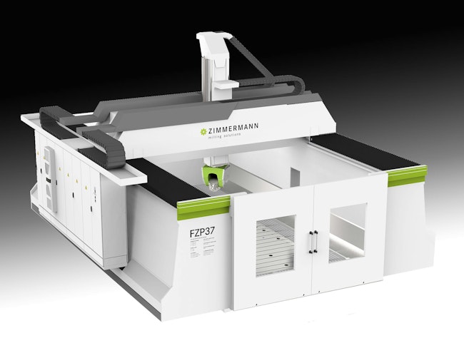 Zimmermann's FZP37 gantry machine
