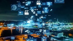 Industrial technology concept. Smart factory. Logistics. Industrial technology concept. Smart factory. Logistics.