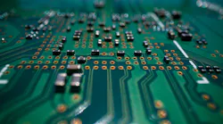 Electronic circuit board close up. Computer Motherboard with electrons. Computer circuit board with electrons. Electronic computer hardware technology. Motherboard digital chip. Tech service.