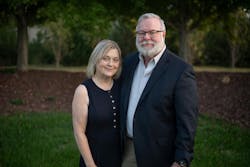 Figure 2: Wendy and Howard Huffman founded Huffman Engineering in 1987. Figure 2: Wendy and Howard Huffman founded Huffman Engineering in 1987.