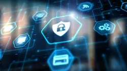 Cybersecurity concept. Data protection internet access cybersecurity.