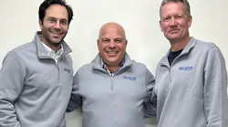 Cornerstone CEO Peter Paras (from left), Integrion Automation strategic advisor Joe Gemma and Integrion Automation CEO Craig Rossman.