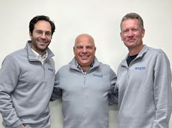 Cornerstone CEO Peter Paras (from left), Integrion Automation strategic advisor Joe Gemma and Integrion Automation CEO Craig Rossman. Cornerstone CEO Peter Paras (from left), Integrion Automation strategic advisor Joe Gemma and Integrion Automation CEO Craig Rossman.