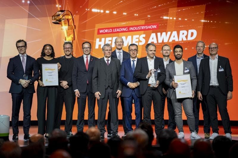 Siemens'AI-powered industrial copilots won the Hermes Award in 2025.