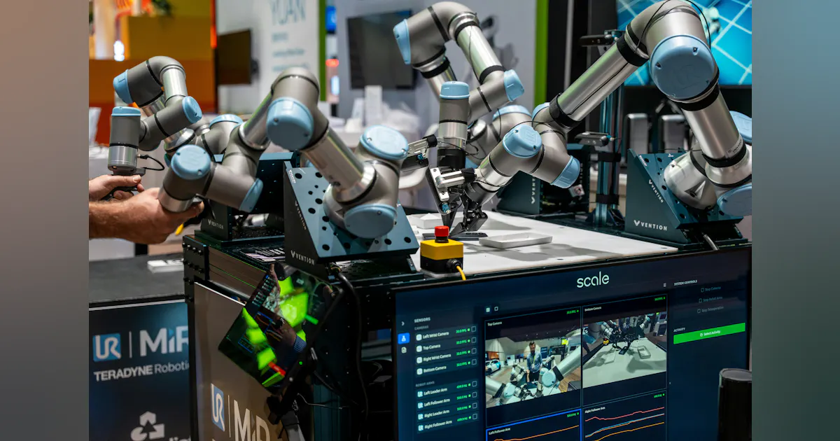 Universal Robots and Scale AI's UR AI Trainer captures data for ...