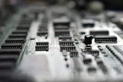 A control panel used to manage commands for all components in a machine.